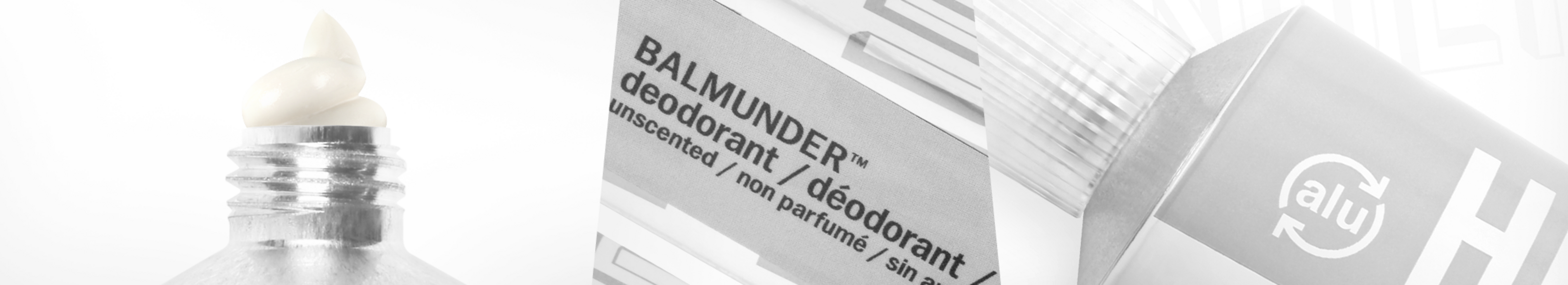 HURRAW! Balmunder™ Deodorant - neutro, senza profumazioni