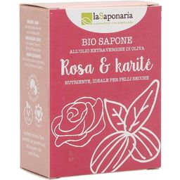La Saponaria Mydło z różą i masłem shea