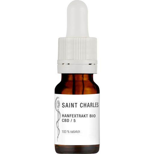 CBD-kosmetiikka SAINT CHARLES luomu hamppu-uute CBD 5% - 10 ml