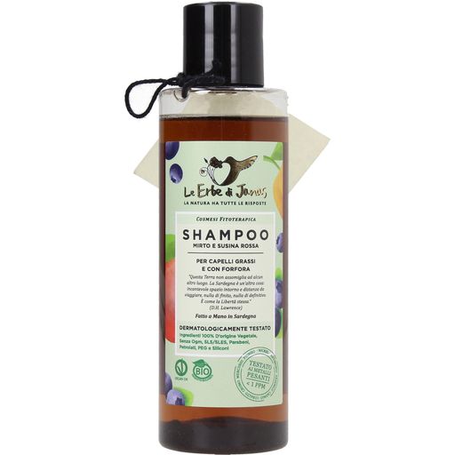 Le Erbe di Janas Shampoing Antipelliculaire Myrte & Prune - 150 ml