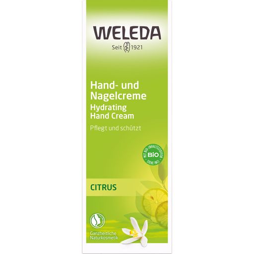 Weleda Citrus Hand and Nail Cream - 50 ml