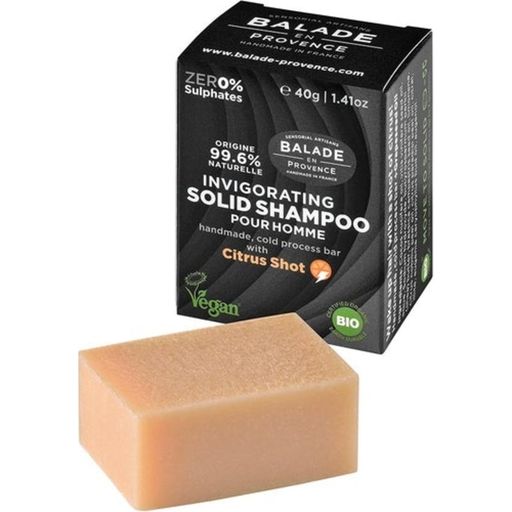 BALADE EN PROVENCE Homme Shampoo Solido Rinvigorente - 40 g