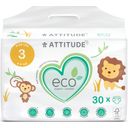 Attitude Organiczne pieluszki dla niemowląt - Rozmiar 3 (4-9 kg)