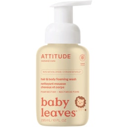 baby leaves 2in1 Hair & Body Foaming Wash - Pear Nectar