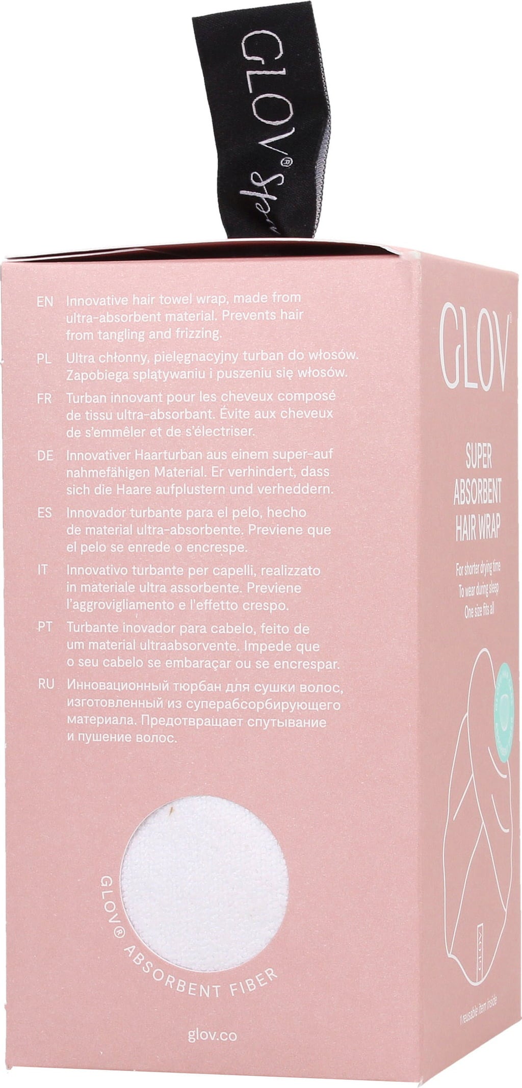 GLOV Hair Wrap - White