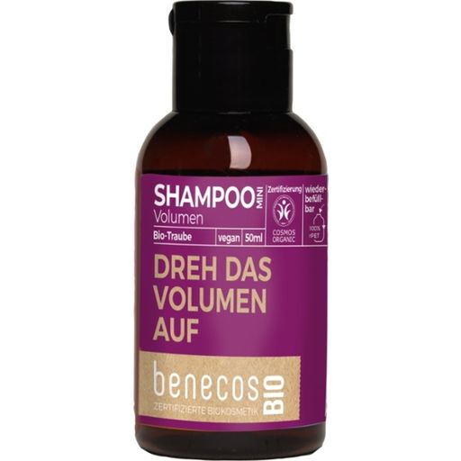 benecosBIO Volumen Shampoo "Dreh das Volumen auf" - 50 ml
