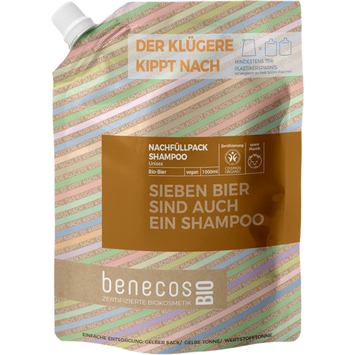 benecosBIO Shampoo alla Birra - 1.000 ml