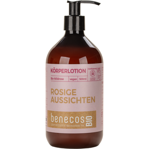 benecosBIO Körperlotion "Rosige Aussichten" - 500 ml