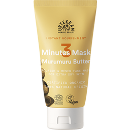 Urtekram 3 Minutes Face Mask Murumuru Butter - 75 ml