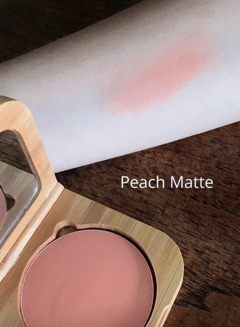 Baims Organic Cosmetics Satin Mineral Blush Refill - 20 Peach