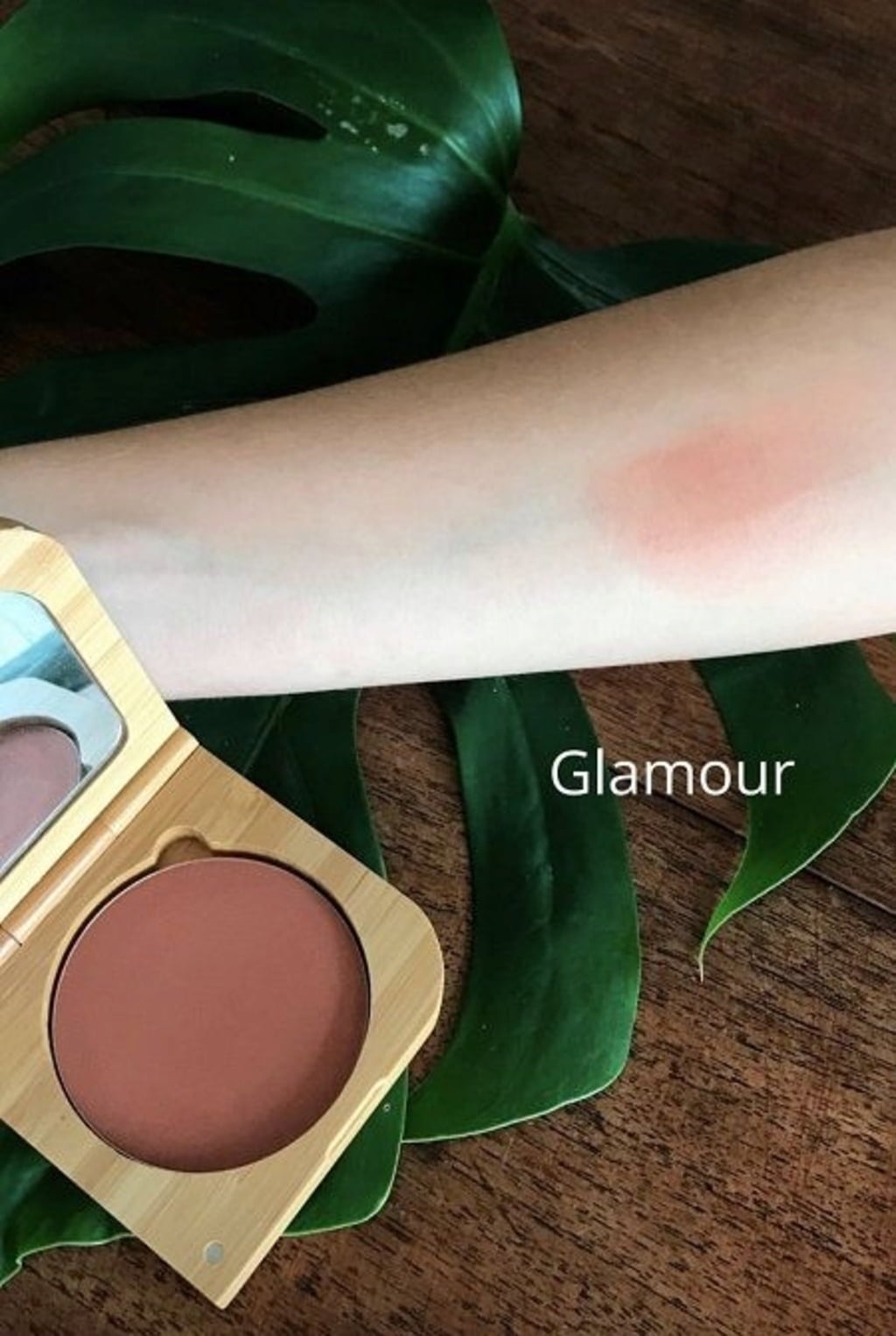 BAIMS Organic Cosmetics Refill Satin Mineral Blush - 30 Glamour