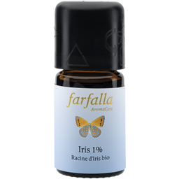 farfalla Olio di Iris Bio all'1% (99% Alcool) - 5 ml
