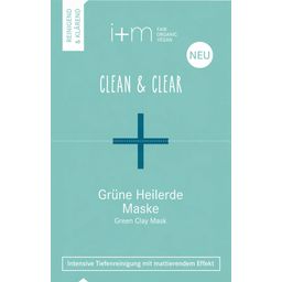 i+m Clean & Clear maska z zeleno glino - 14 ml