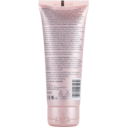 Gyada Cosmetics Różowa maseczka z pudrem perłowym - 75 ml