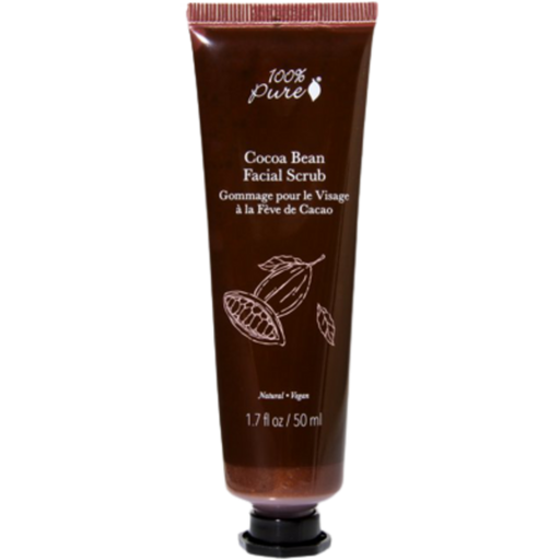 100% Pure Cocoa Bean Facial Scrub - 50 мл