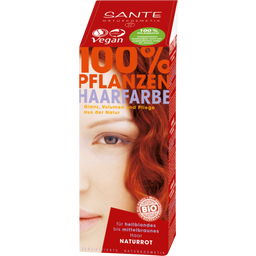 Rastlinná farba na vlasy prírodná červená