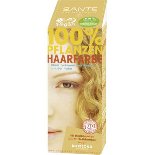 SANTE Rastlinná farba na vlasy červená blond - 100 g