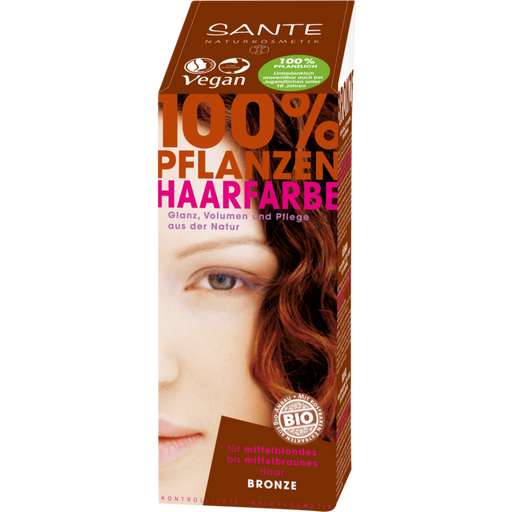 SANTE Växtbaserad hårfärg Bronze - 100 g