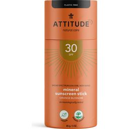 Attitude Bâton Solaire Minéral SPF 30 - Fleur D'Oranger