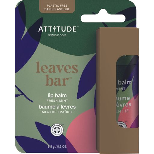 Attitude Leaves Bar Lip Balm - Mint