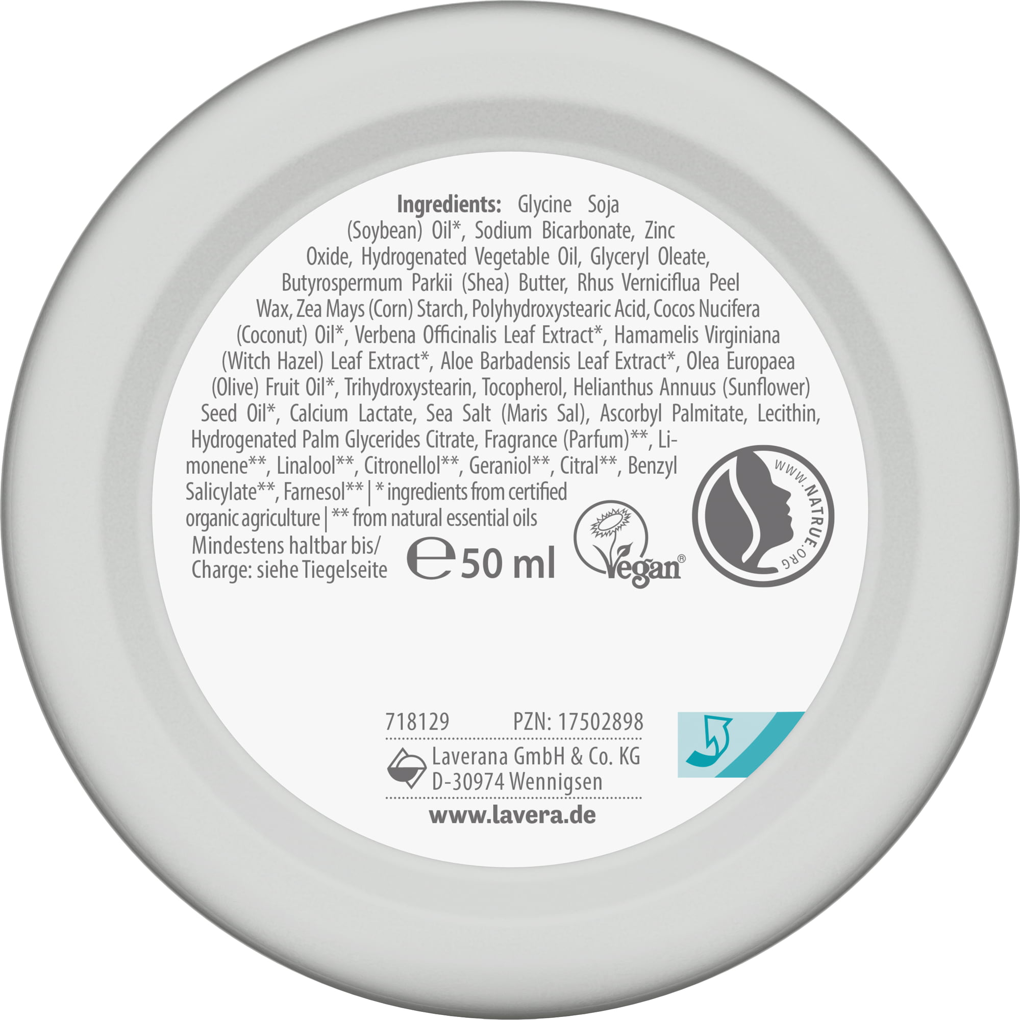 Déo Crème NATURAL & SENSITIVE 