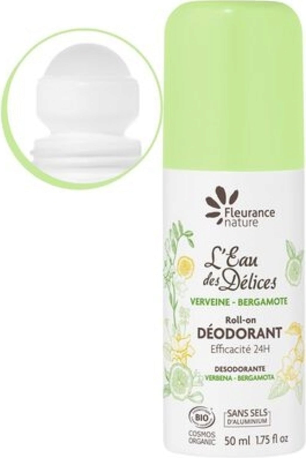 L'Eau des Délices Deodorant Verbena & Bergamot - 50 ml