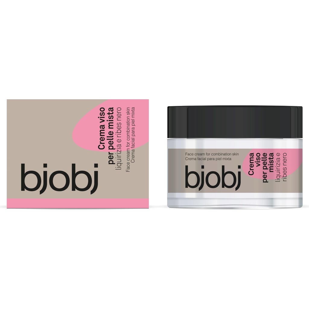 Bjobj Liquorice & Blackcurrant Face Cream, 50 ml - Ecco Verde