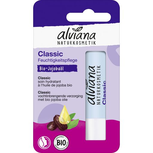 alviana Naturkosmetik Balsam do ust w sztyfcie - Classic - 4,50 g