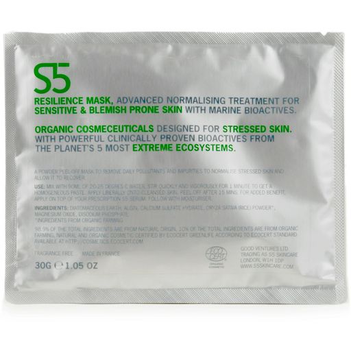 S5 Skincare Hladilna piling maska