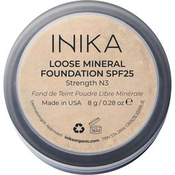 Inika Loose Mineral Foundation SPF 25 - Strength (N3)
