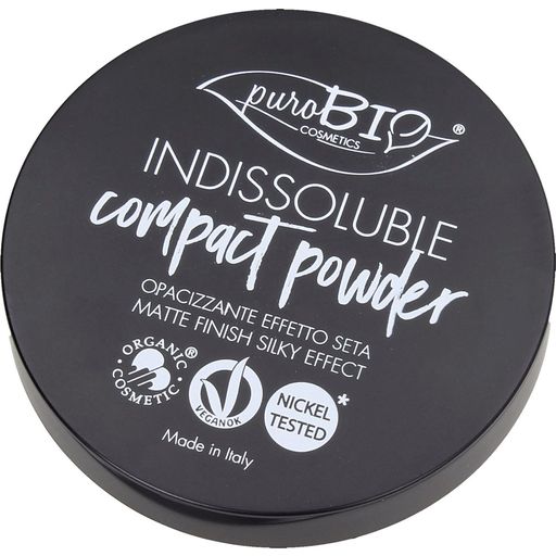 puroBIO cosmetics Compact-puuteri - neutraali