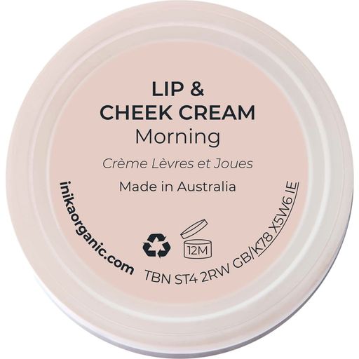 Inika Lip & Cheek Cream - Morning