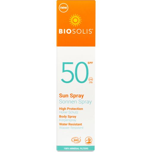 Biosolis Spray Solaire SPF 50 - 100 ml