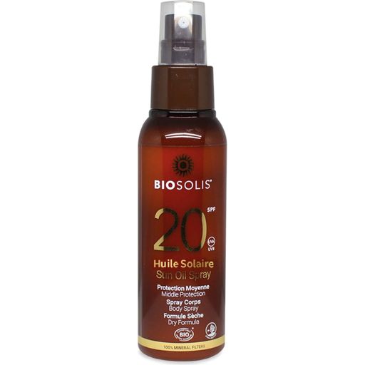 Biosolis Spray Huile Solaire SPF 20 - 100 ml