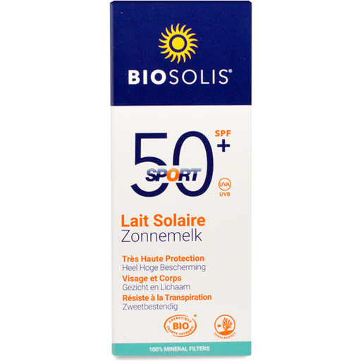Biosolis Aurinkosuojamaito urheilu SK 50+ - 50 ml