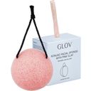 GLOV Гъба конджак с розова глина - 1 бр.
