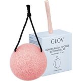GLOV Pink Clay Konjac Facial szivacs