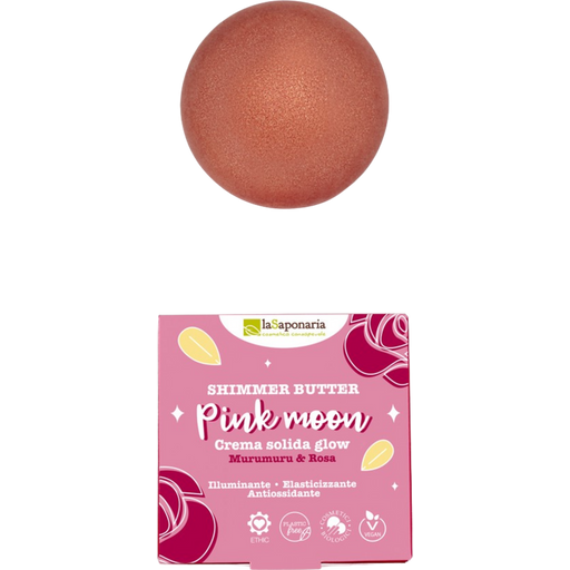 La Saponaria "Pink Moon" Crema Solida Murumuru e Rosa - 80 ml