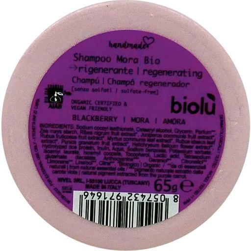 biolù Shampoing Solide - Blackberry
