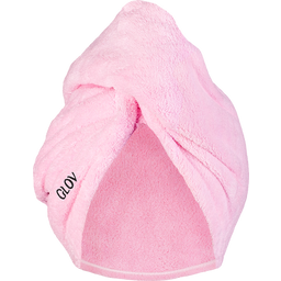 GLOV Mehka brisača za lase - Fluffy Pink