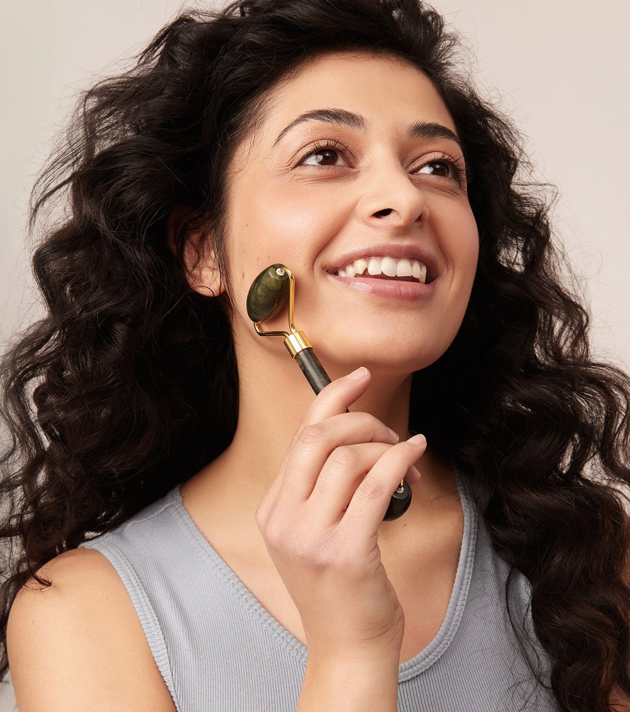 GLOV Green Jade Facial Roller - 1 pz.