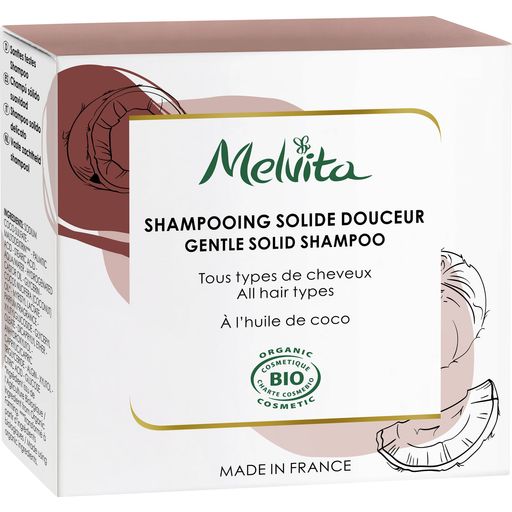 Melvita Gentle Solid Shampoo - 55 g