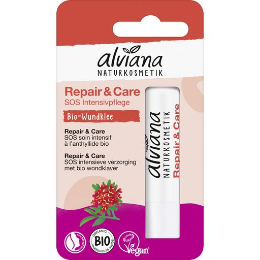 alviana Naturkosmetik Baume à Lèvres "Repair & Care" - 4,50 g