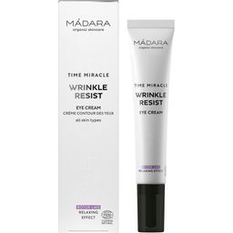 MÁDARA Organic Skincare TIME MIRACLE Wrinkle Resist Eye Cream - brez aplikatorja (20 ml)