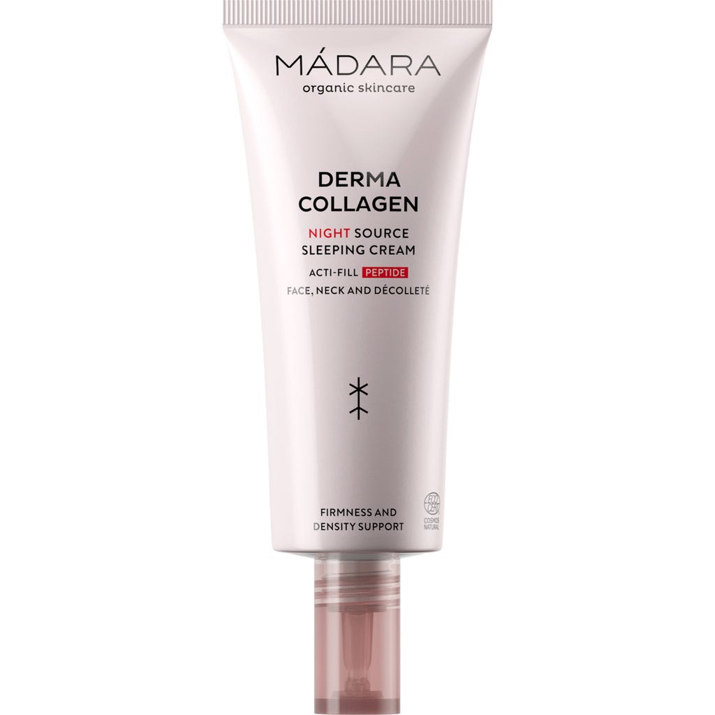 MADARA DERMA COLLAGEN Night Cream – Anti-Aging Nachtcreme Mit Peptiden & Hyaluronsäure, 70 Ml