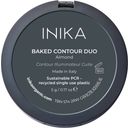 INIKA Baked Contour Duo - Almond