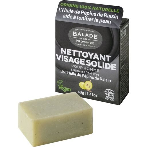 Balade en Provence Nettoyant Visage Solide pour Homme - 40 g