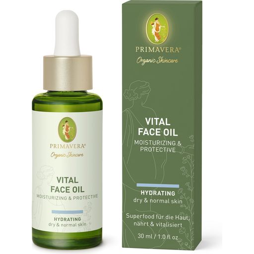 Vital Face Oil "Moisturizing & Protective" - 30 ml