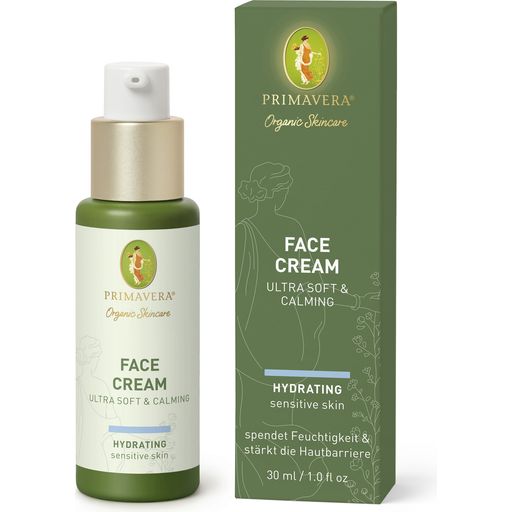 Primavera Face Cream Ultra soft & Calming - 30 мл
