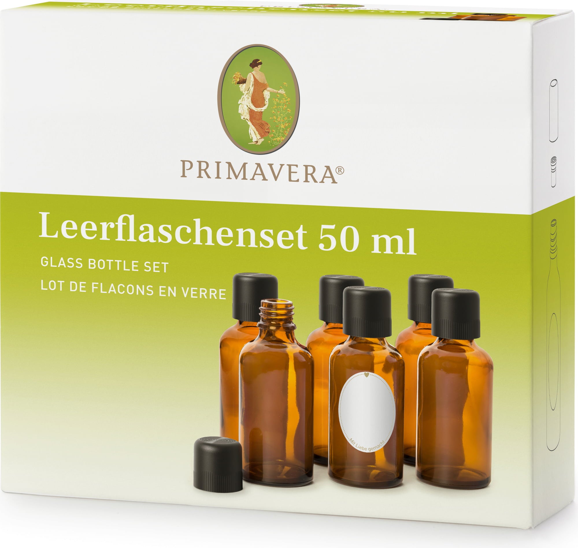 PRIMAVERA Sada prázdnych fľašiek, 50 ml - 1 sada